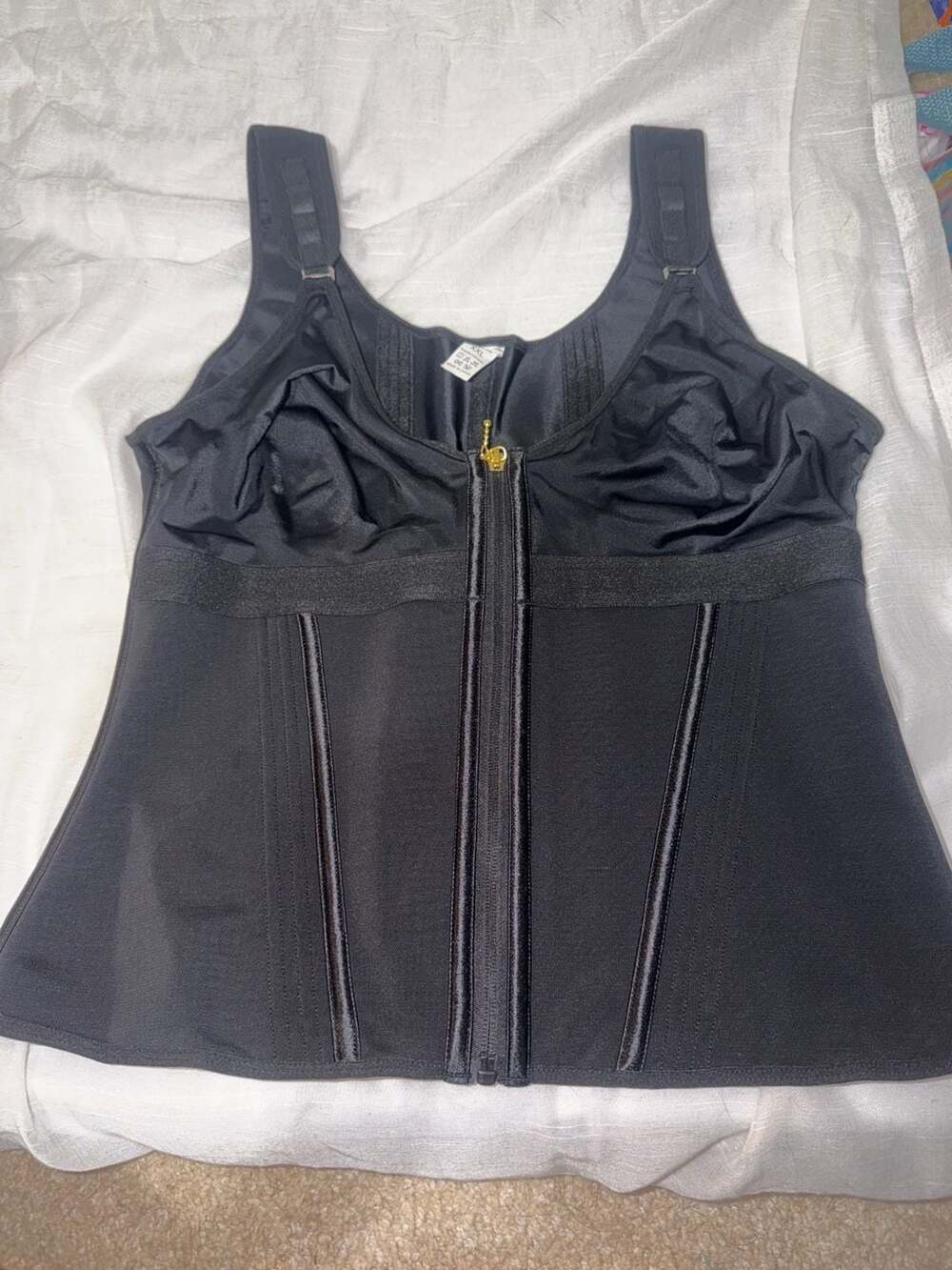 Unbranded Waist Trainer Corset Size XXL Black Faja Body Shaper